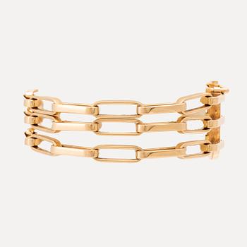 Bracelet 18K gold by Cecilia-Ki Gothenburg 1965.