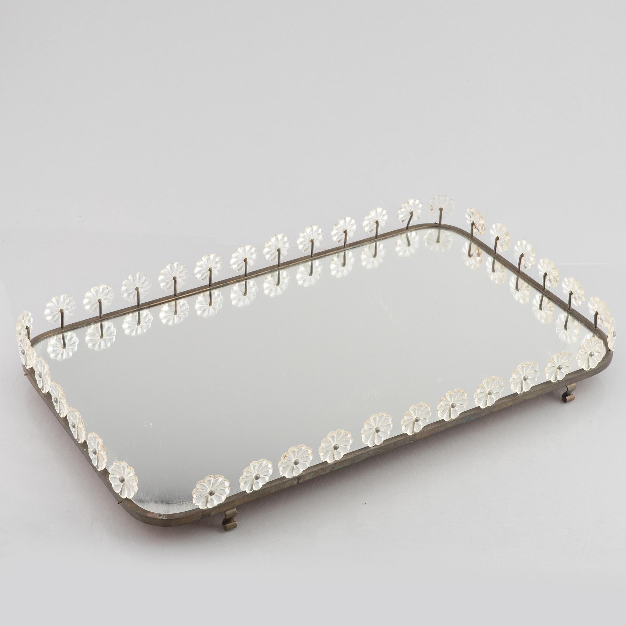 Firma Svenskt Tenn, a surtout de table, Stockholm, 1940s-50s.