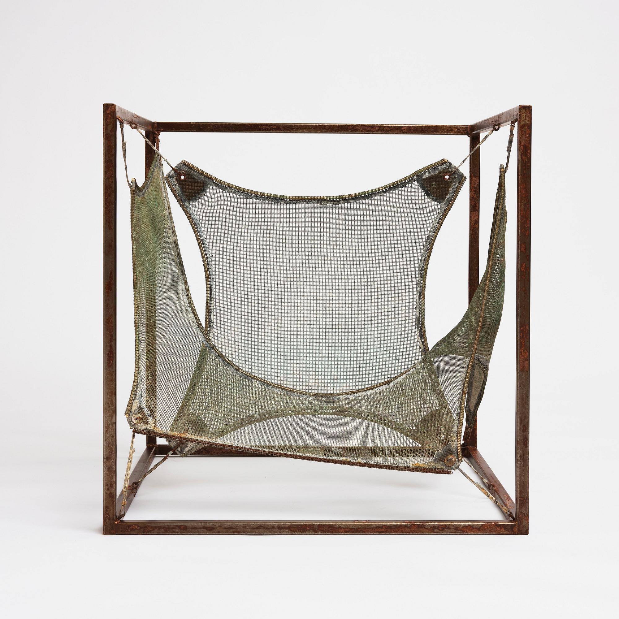 Sigurdur Gustafsson, a chair / sculpture, "Wind", ed. 20/33, Källemo, Sweden, Post 2003.