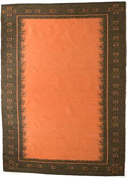 A Finnish flat weave carpet, mid-20th century. Ca. 238 x 168 cm.
