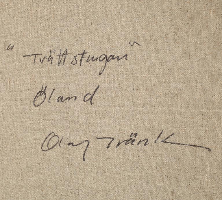 OLOF TRÄNK, olja på duk, signerad.