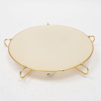 A brass ceiling light, Erco Leuchten, Germany, second half of the 20th Century.