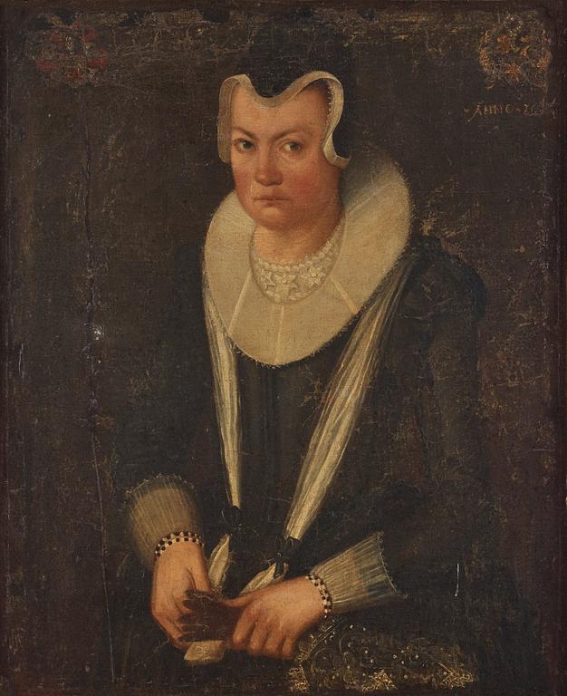 Danish school, 17th Century, ” Anne Hansdatter Basse" (1578-1633).