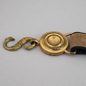 A Swedish cavalry officer's cartridge box model 1895.