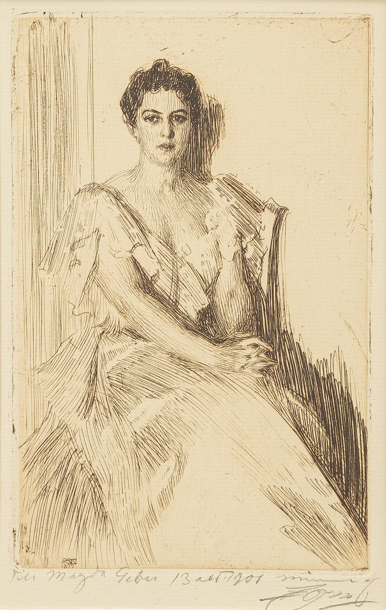 Anders Zorn, "Mrs Cleveland II”.