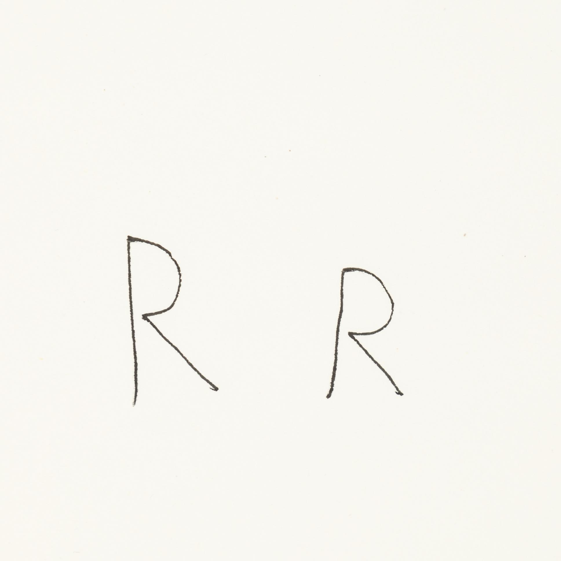 Roger Risberg, tuschteckning, signerad. Utförd 2008.