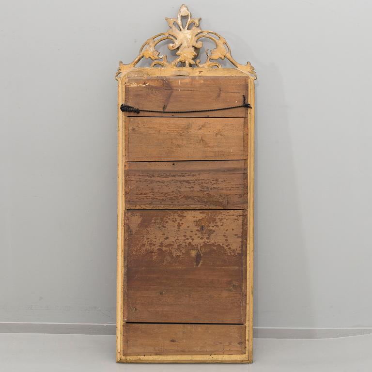 SPEGEL med KONSOLBORD, nyrokoko, 1800-tal.