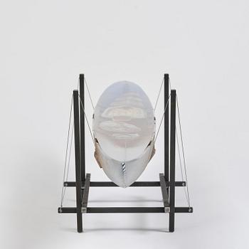Bertil Vallien, "Sleeping Princess un-20", a unique sand cast glass sculpture, Kosta Boda, Sweden.