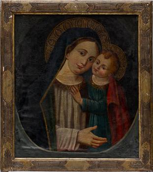 OKÄND KONSTNÄR, olja på duk, 1700-tal.