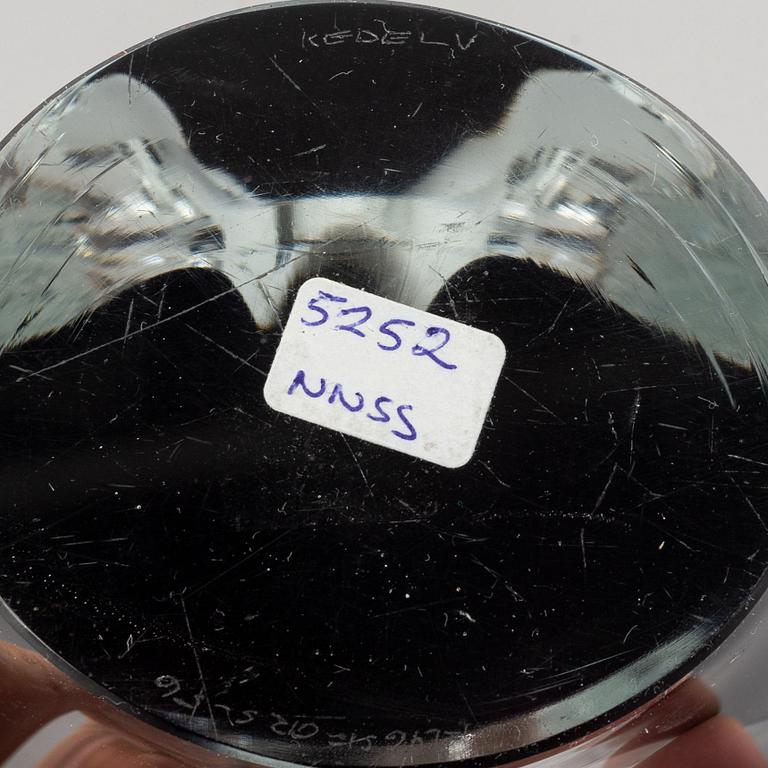 Paul Kedelv, glas, 3 delar, "Coquille", Flygsfors.