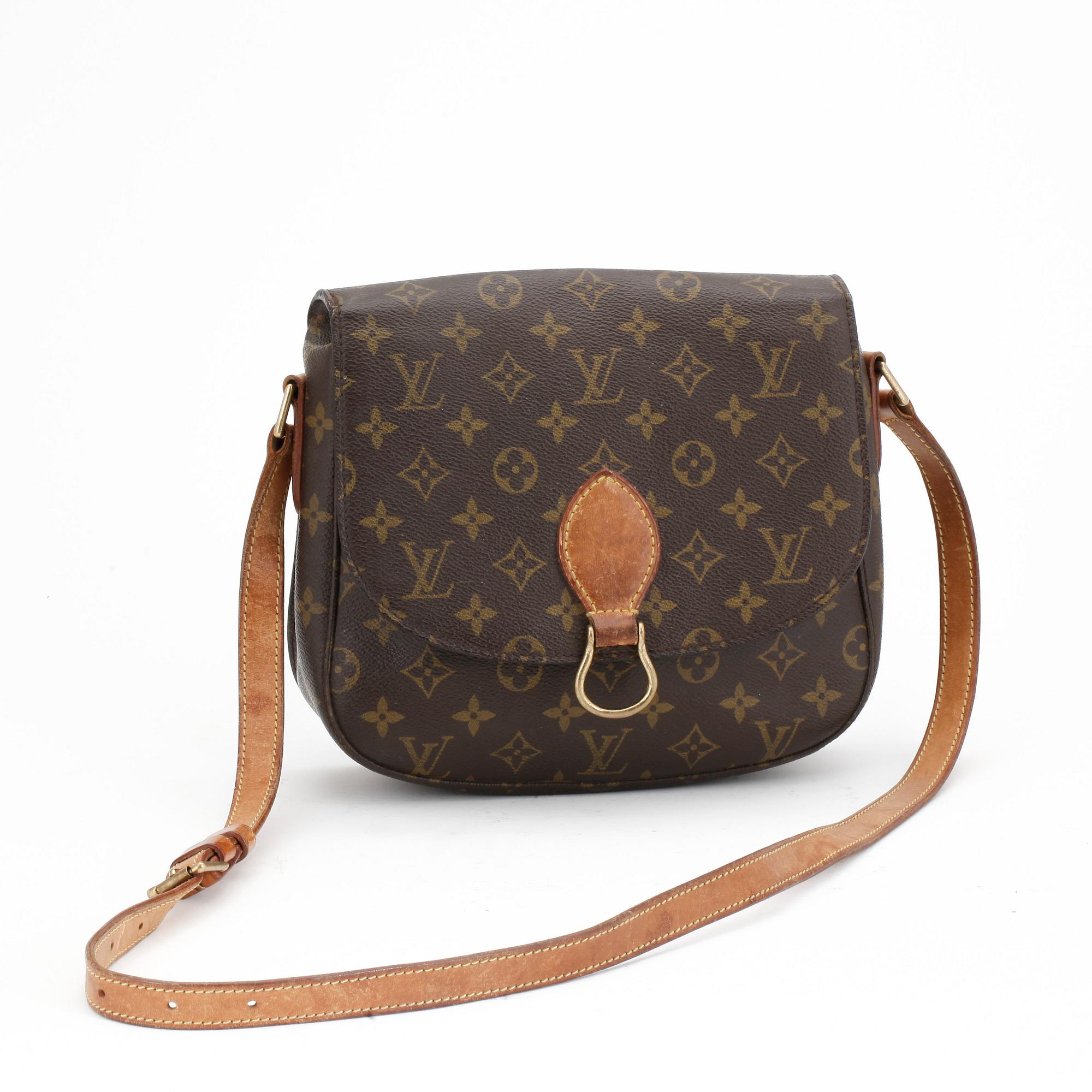 VÄSKA, Louis Vuitton, "Saint cloud", 1970/80-tal.