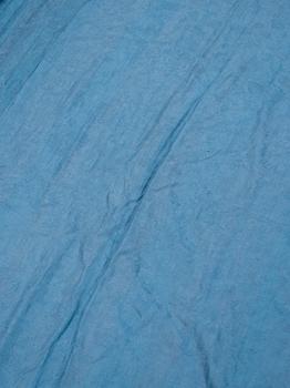 A BEDSPREAD, A BEDSKIRT AND CURTAINS 2 pcs. Probably Rubelli, second half of the 20th century.