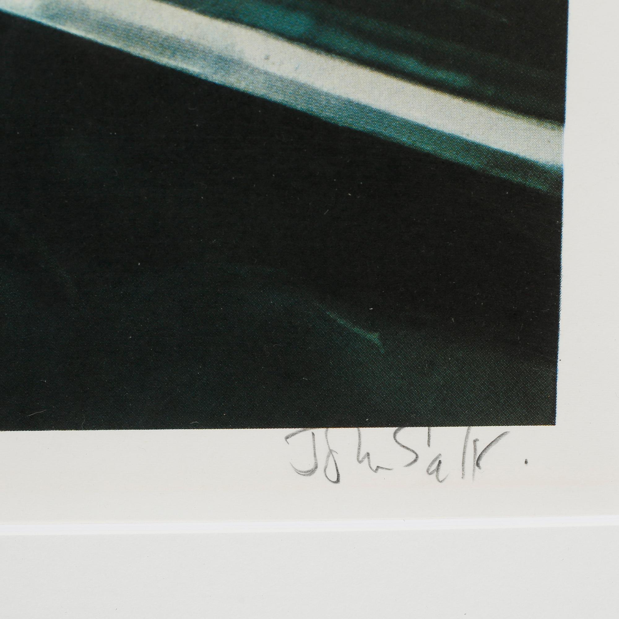 JOHN SALT, offsetlitografi, signerad och numrerad 142/150.