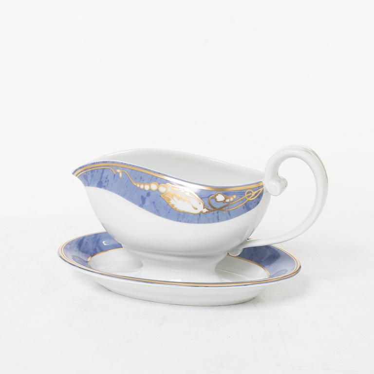 Royal Copenhagen, a 66-piece dinner and coffee service, 'Magnolia', Denmark, 1992-99.