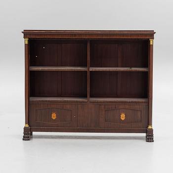 An Empire style book case, 20th century.