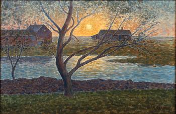 PER EKSTRÖM, olja på duk signerad.