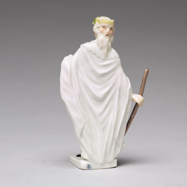 A Meissen Janus porcelain figure, 18th Century.