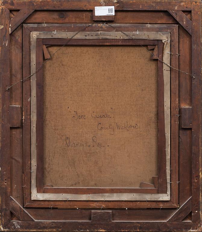 CLARENCE ROE, olja på duk, signerad.