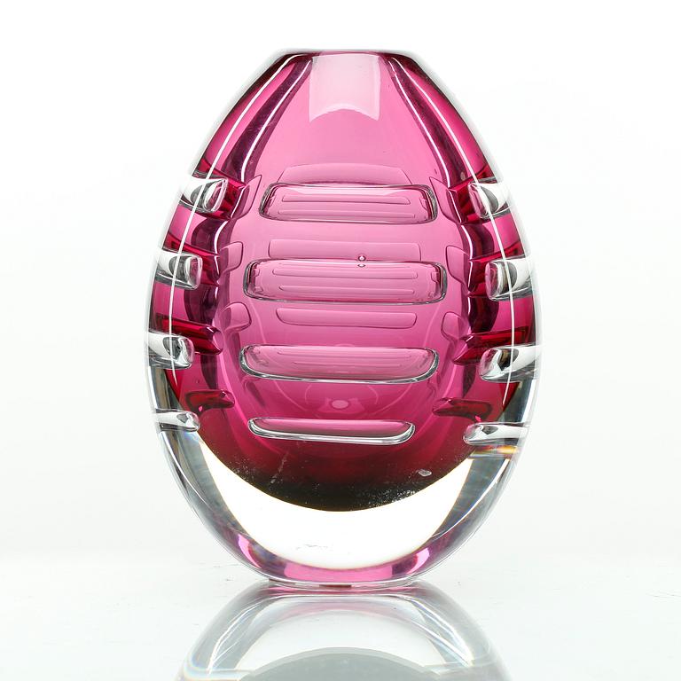 VAS, glas, Bengt Edenfalk, Orrefors, signerad.