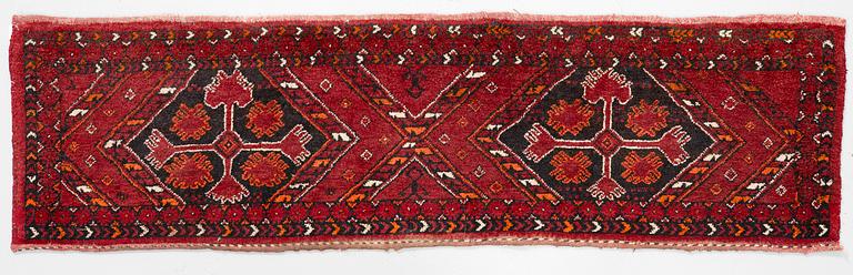 Torba, Afghan/Turkmen, approx. 153 x 43 cm.