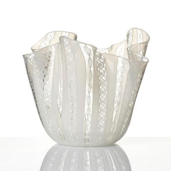 Paolo Venini & Fulvio Bianconi, A 'Fazzoletto' glass vase, Murano Italia.