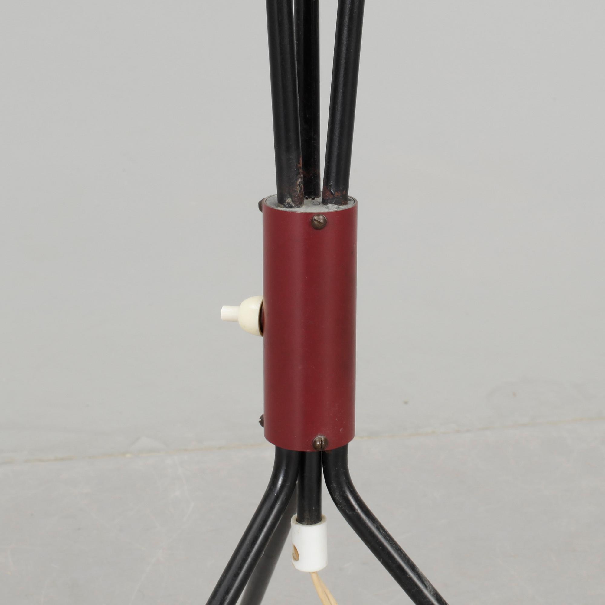 GOLVLAMPA, 1950-tal.