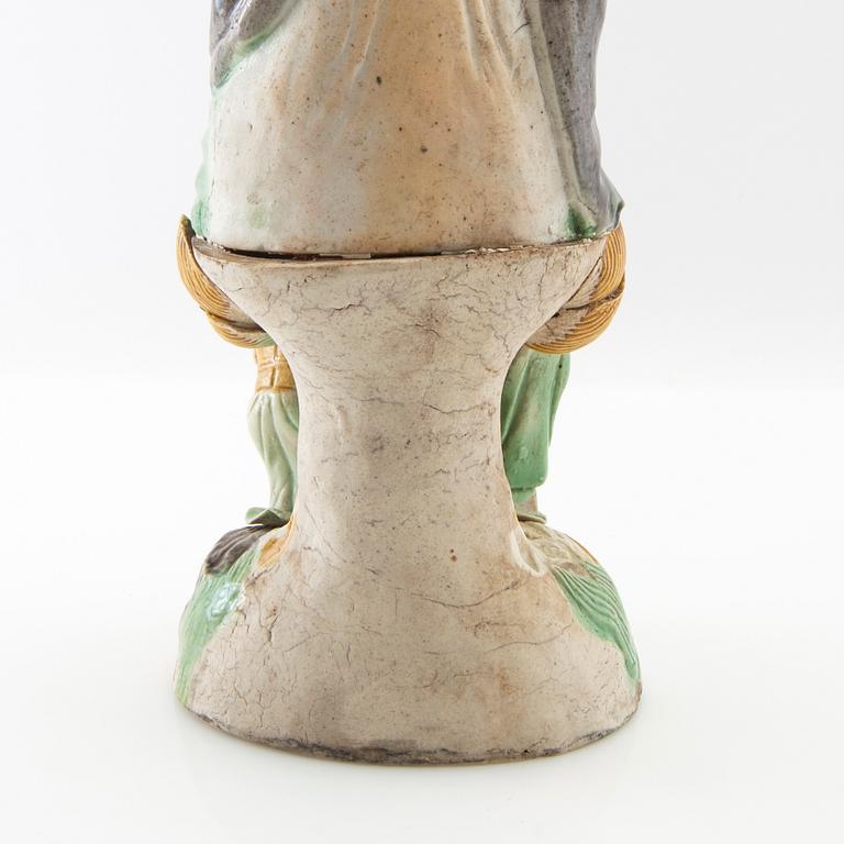 Guanyin glazed earthenware China Kangxi (1662-1722).