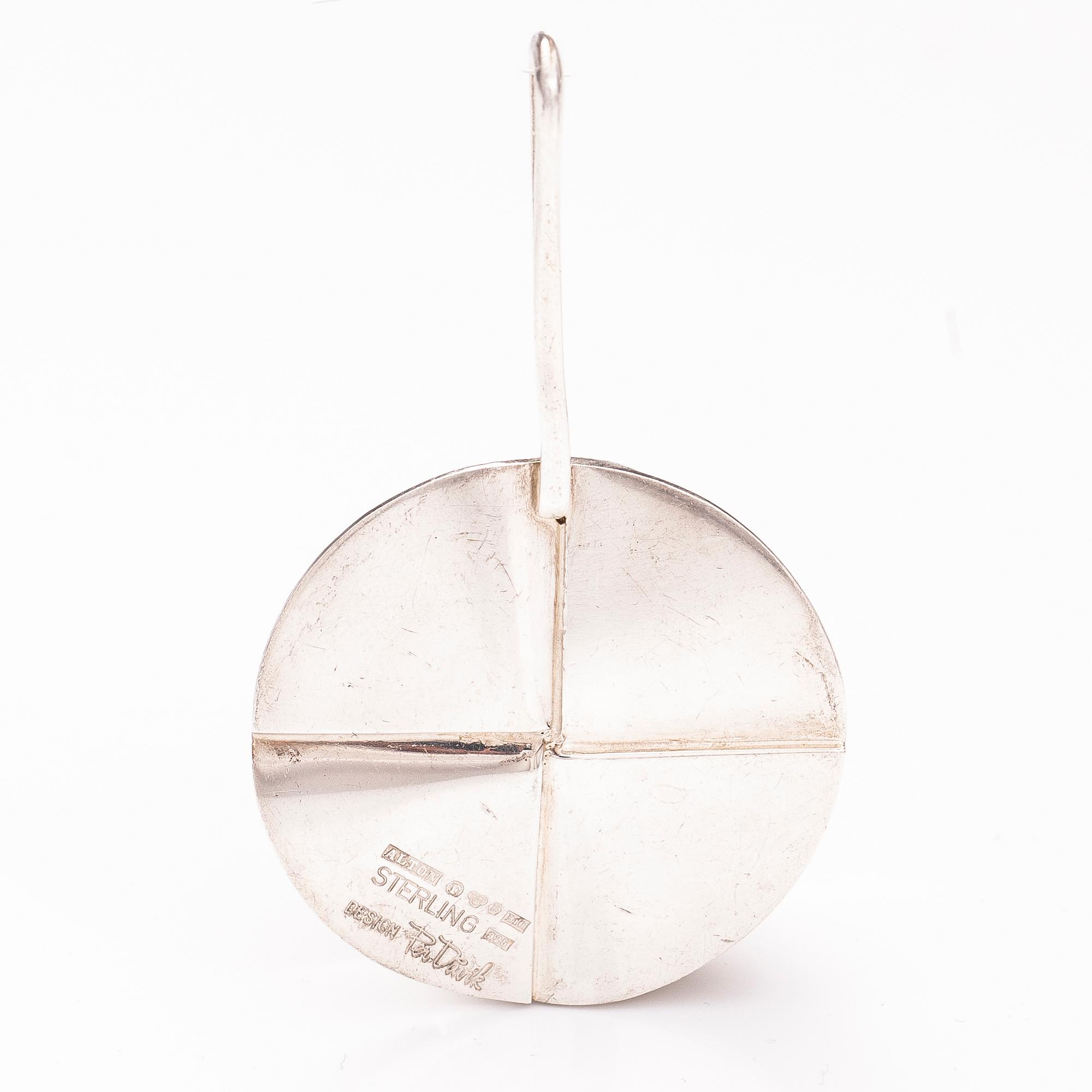 PER DÅVIK HÄNGE, sterling silver, Alton, Falköping 1976.