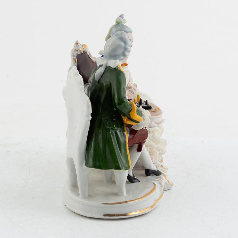 A porcelain figurine, Rudolf Volkstädter, Germany, 20th century.