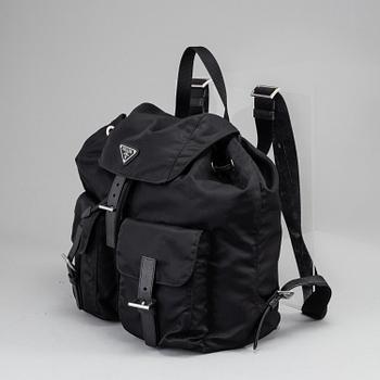 PRADA, backpack.