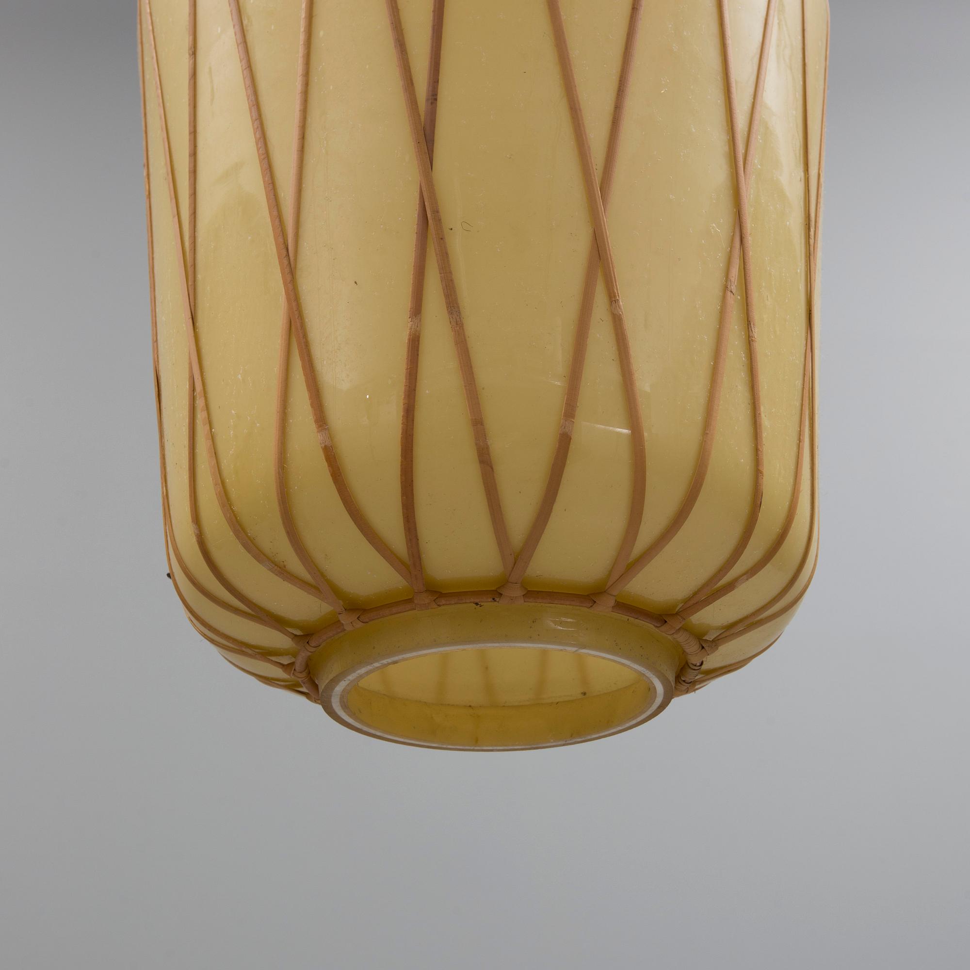 SVENSK FORMGIVARE, taklampa, Sverige, 1930-40-tal.