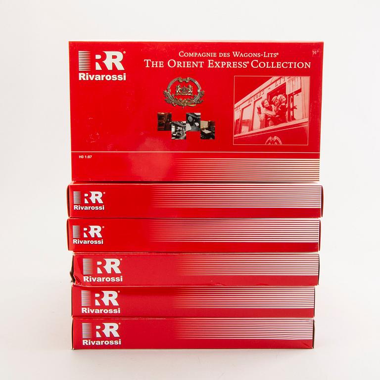 6 Rivarossi sets from the Orient Express Collection.