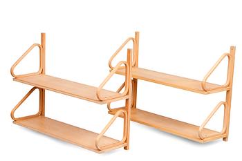 375. Alvar Aalto, A SET OF TWO SHELVES, No 112/2.