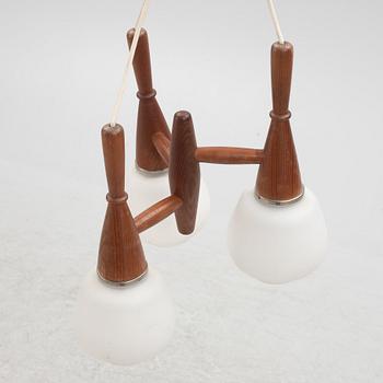 A ceiling lamp, 1950's.