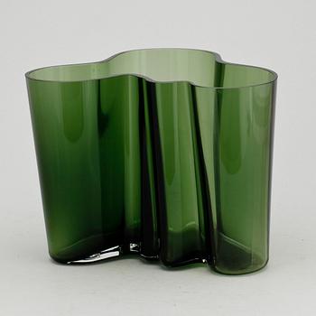 VAS, glas, "Savoy", signerad, Aalvar Aalto, Iittala Finland, 1986.