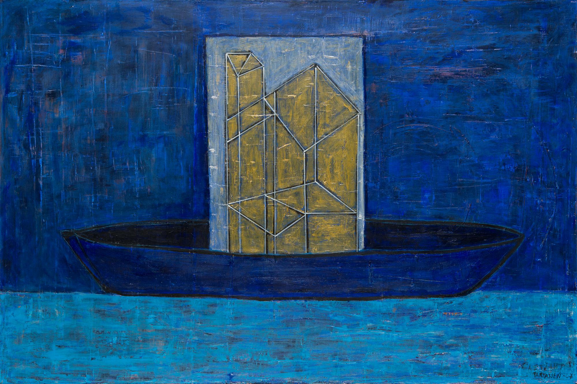 Pauli Partanen, oil on canvas, signed and dated -07.