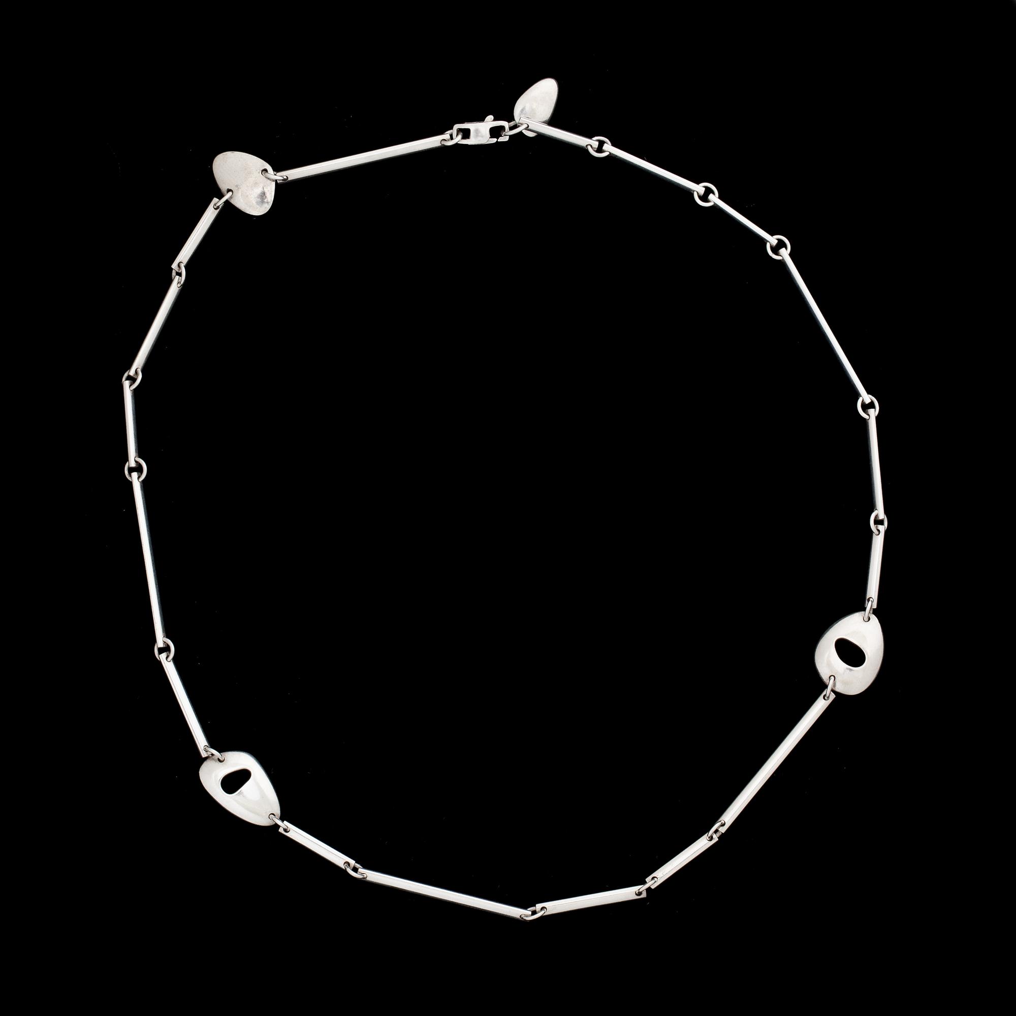 COLLIER, Sterling, Georg Jensen, Danmark. Vikt ca 18g.