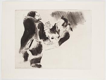 MARC CHAGALL, 71 st etsningar ur upplagan om 285 exemplar på Arches/MBM/J. Perrigot-papper, 1923-1948.