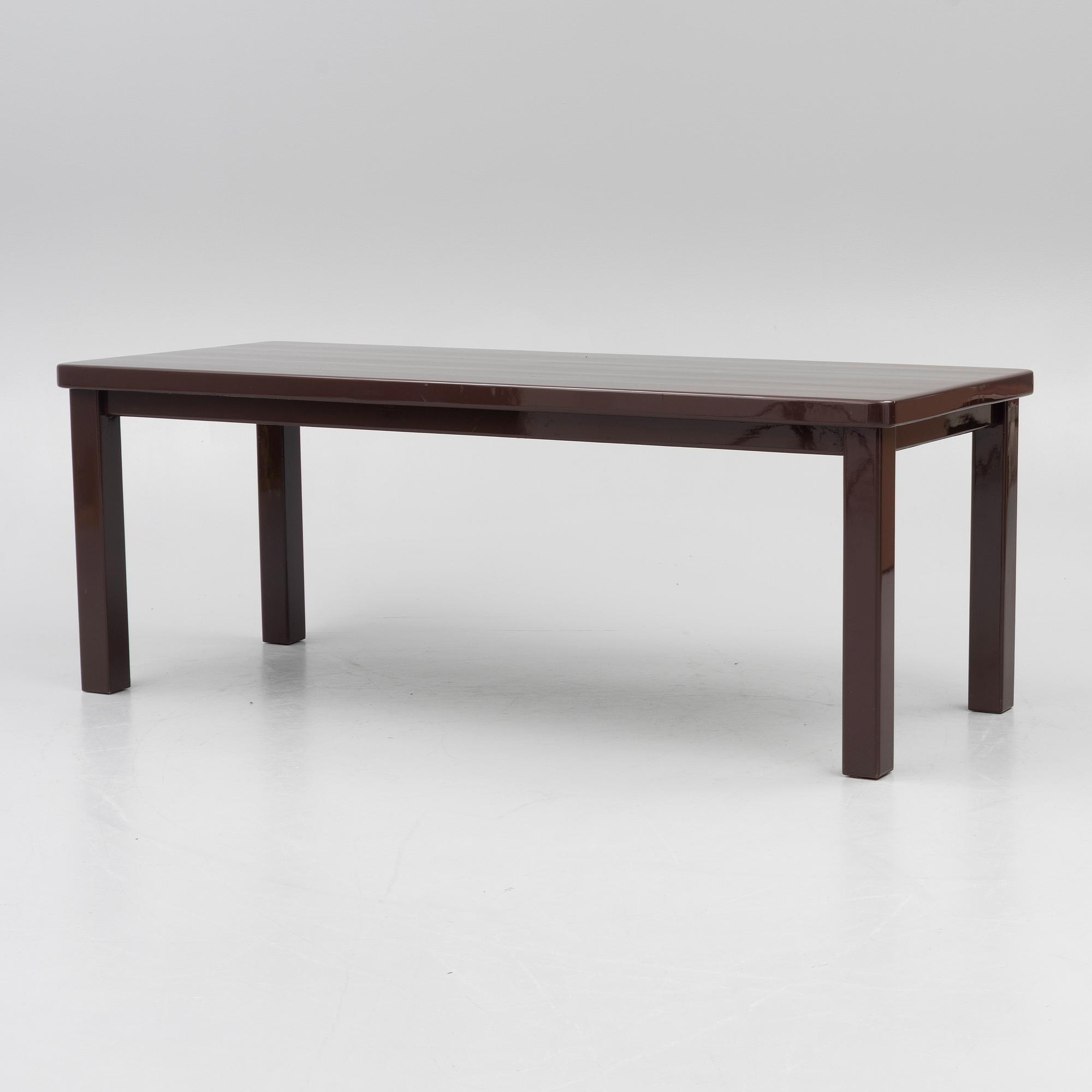 Ben af Schultén, dining table, model "852", Artek, Finland, 1970s.