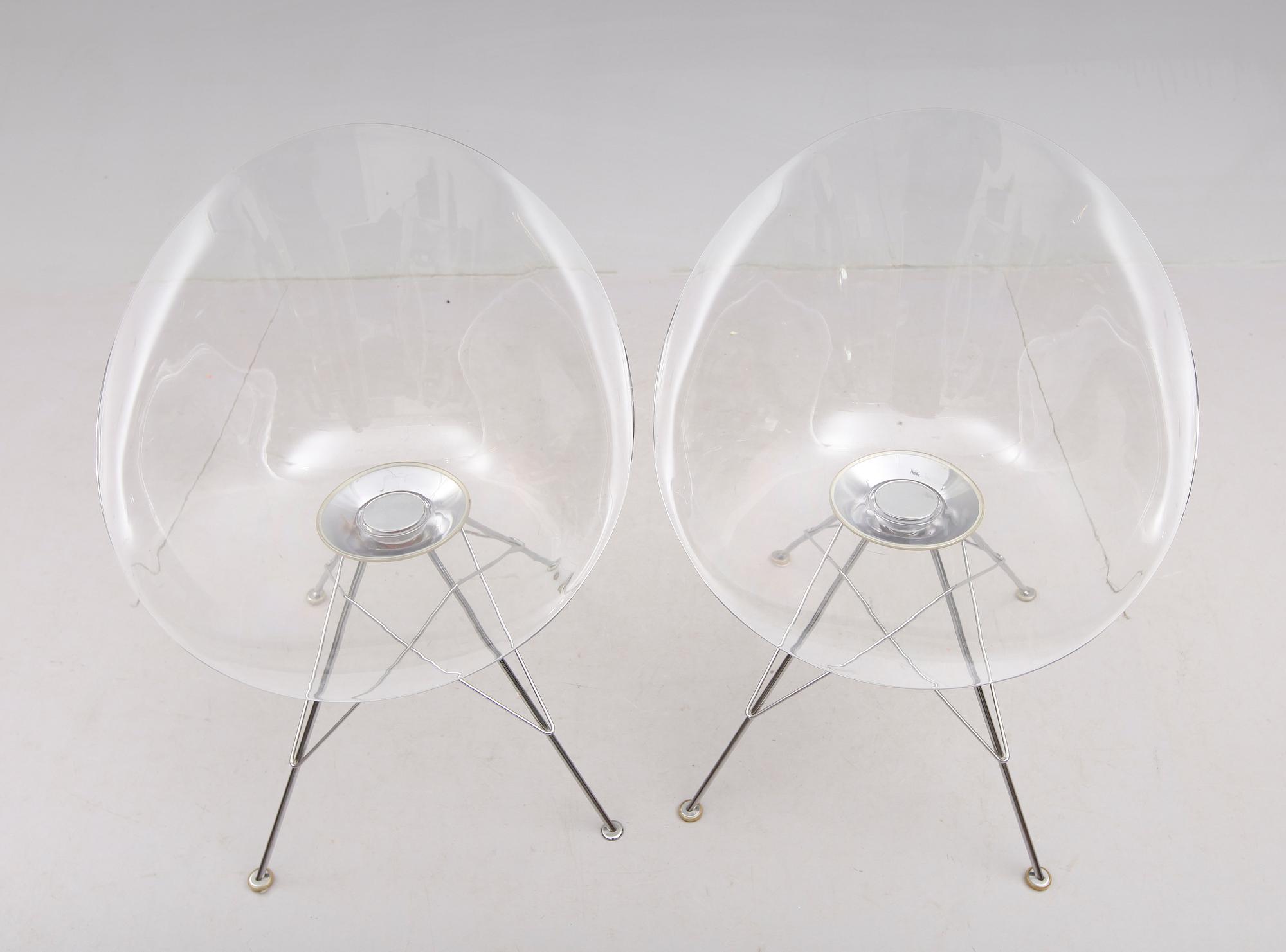 STOLAR, ett par, "Eros", Philippe Starck, Kartell.