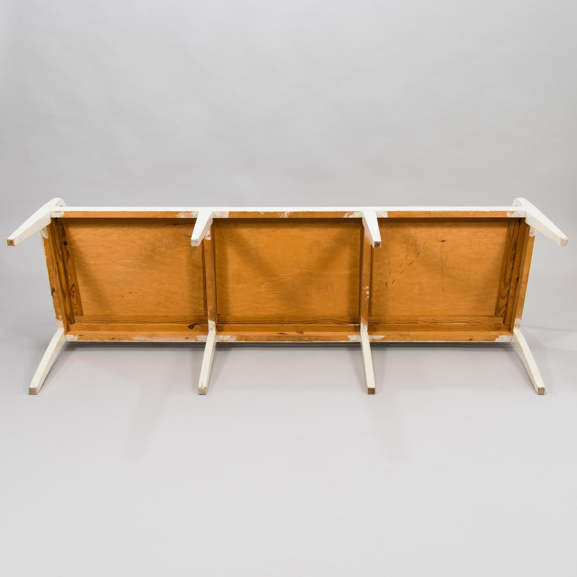 ELIEL SAARINEN, MÖBLEMANG, 4 delar.