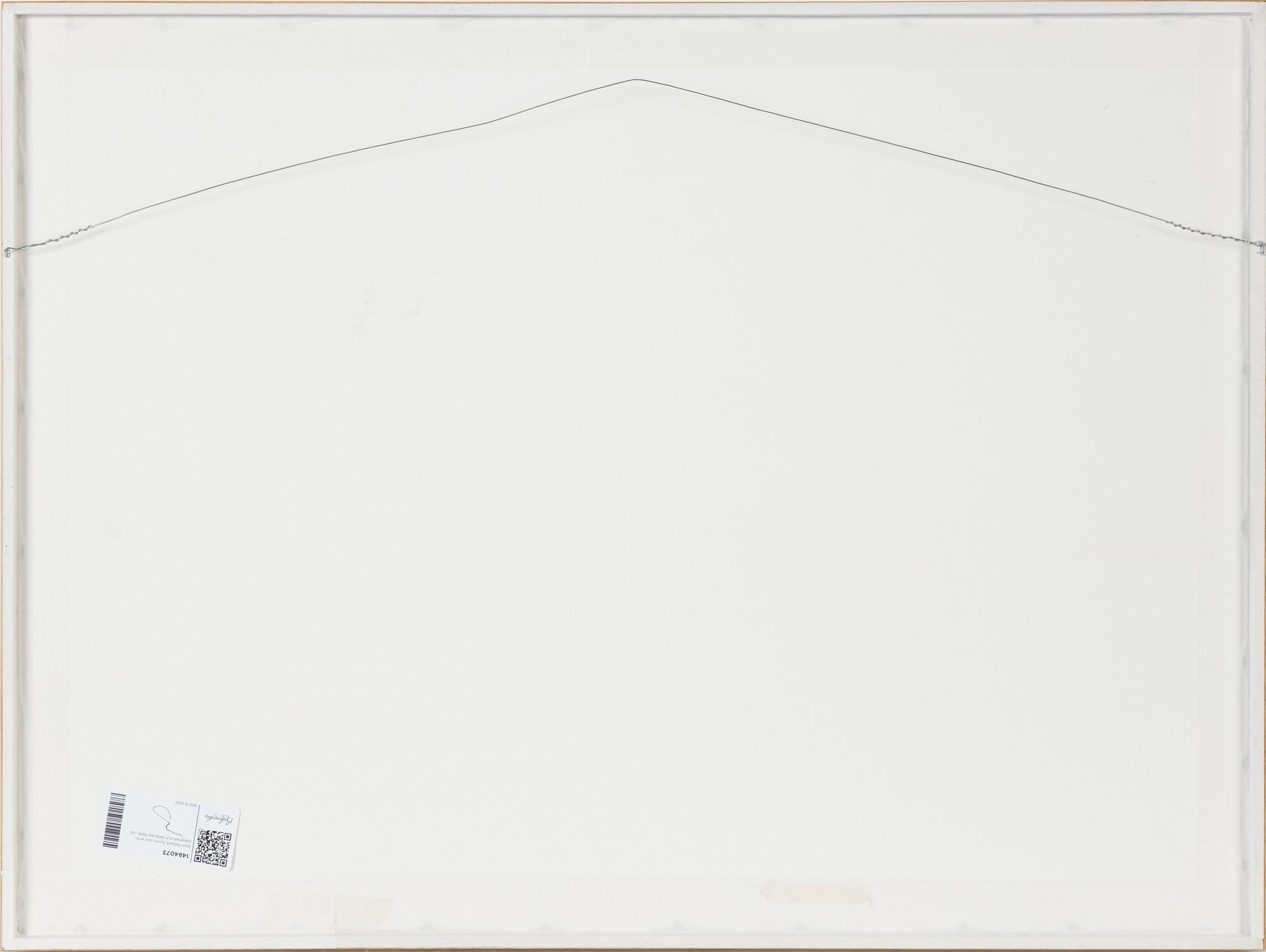 Sten Eklund, tusch ock krita, signerad och daterad 1968.