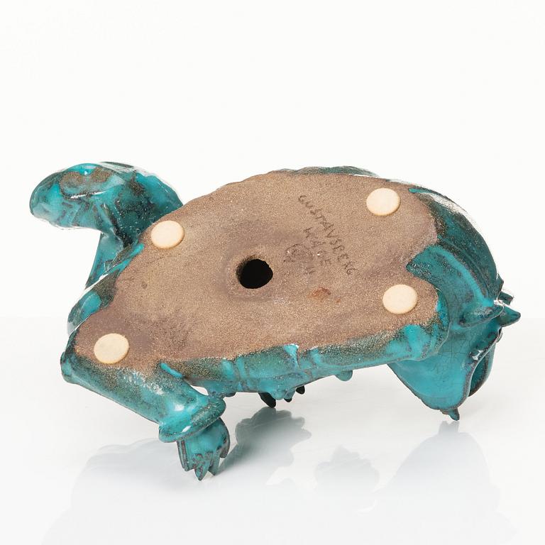 Wilhelm Kåge, a stoneware sculpture of a dragon, Gustavsberg, Sweden 1938.