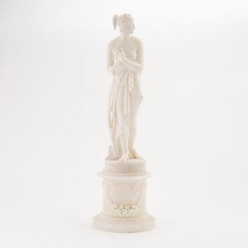 Antonio Canova, efter. Skulptur. Alabaster. Total höjd 69 cm.