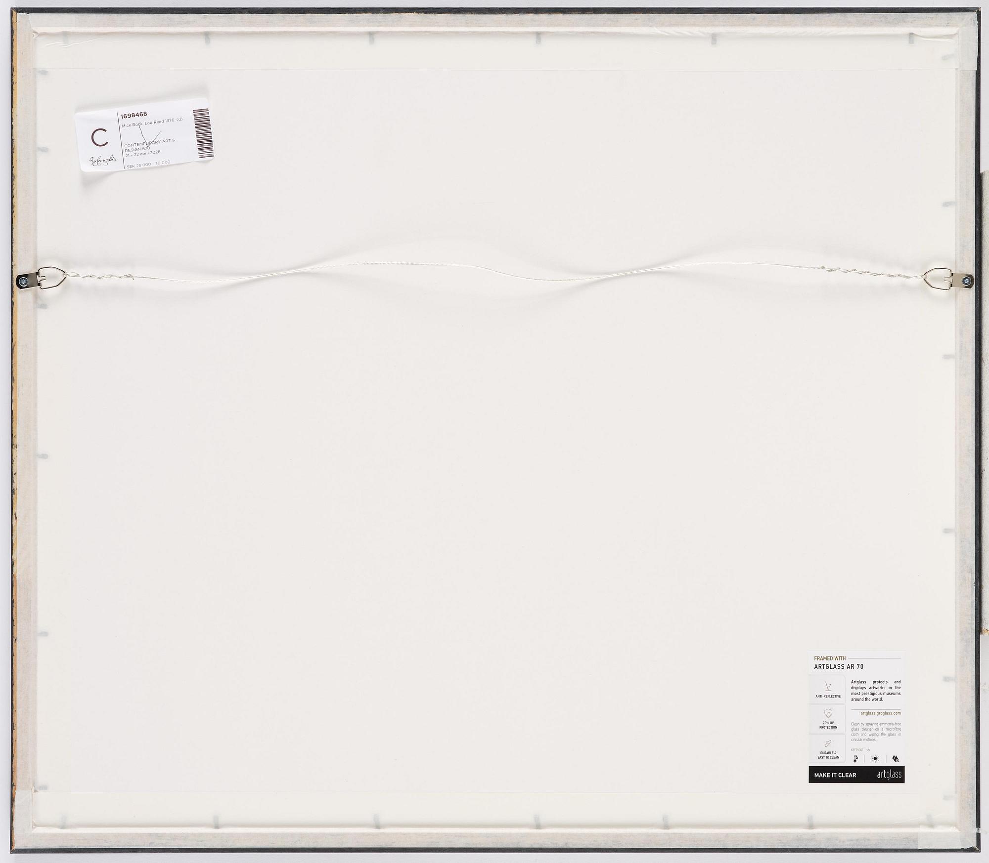 Mick Rock, "Lou Reed, 'Coney Island Baby' cover", 1976.