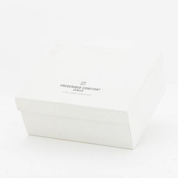 FREDERIQUE CONSTANT, Dual Time, wristwatch, 31 x 47 mm.