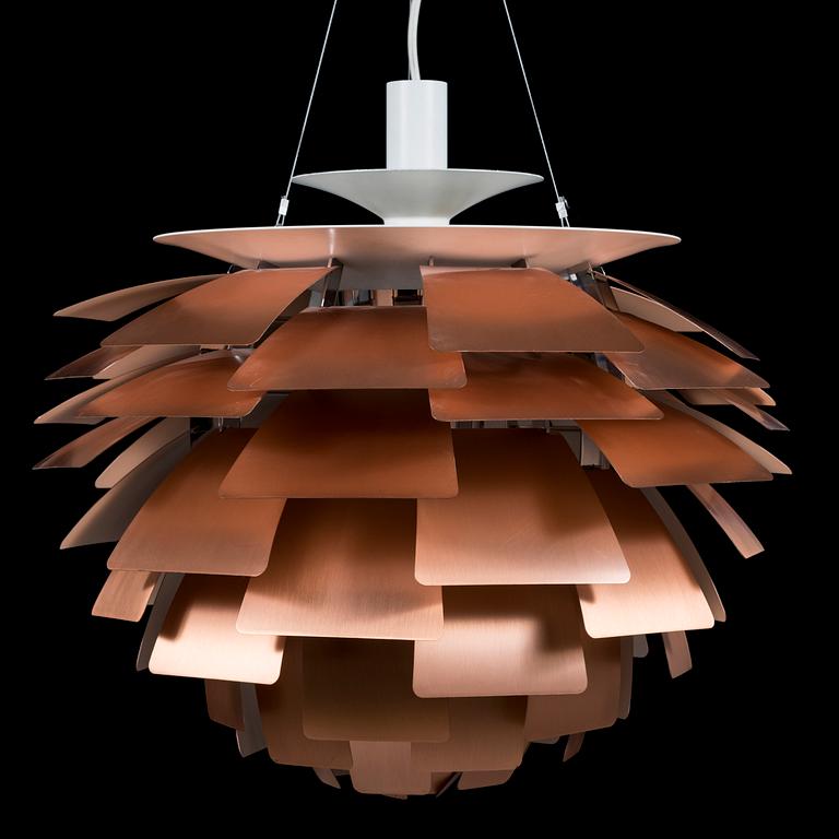 POUL HENNINGSEN, taklampa "PH-Kotte / PH Artichoke 60", för Louis Poulsen, Danmark, formgiven 1958.