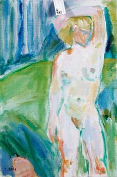 KÖHLER, CARL, olja på duk. Sign.