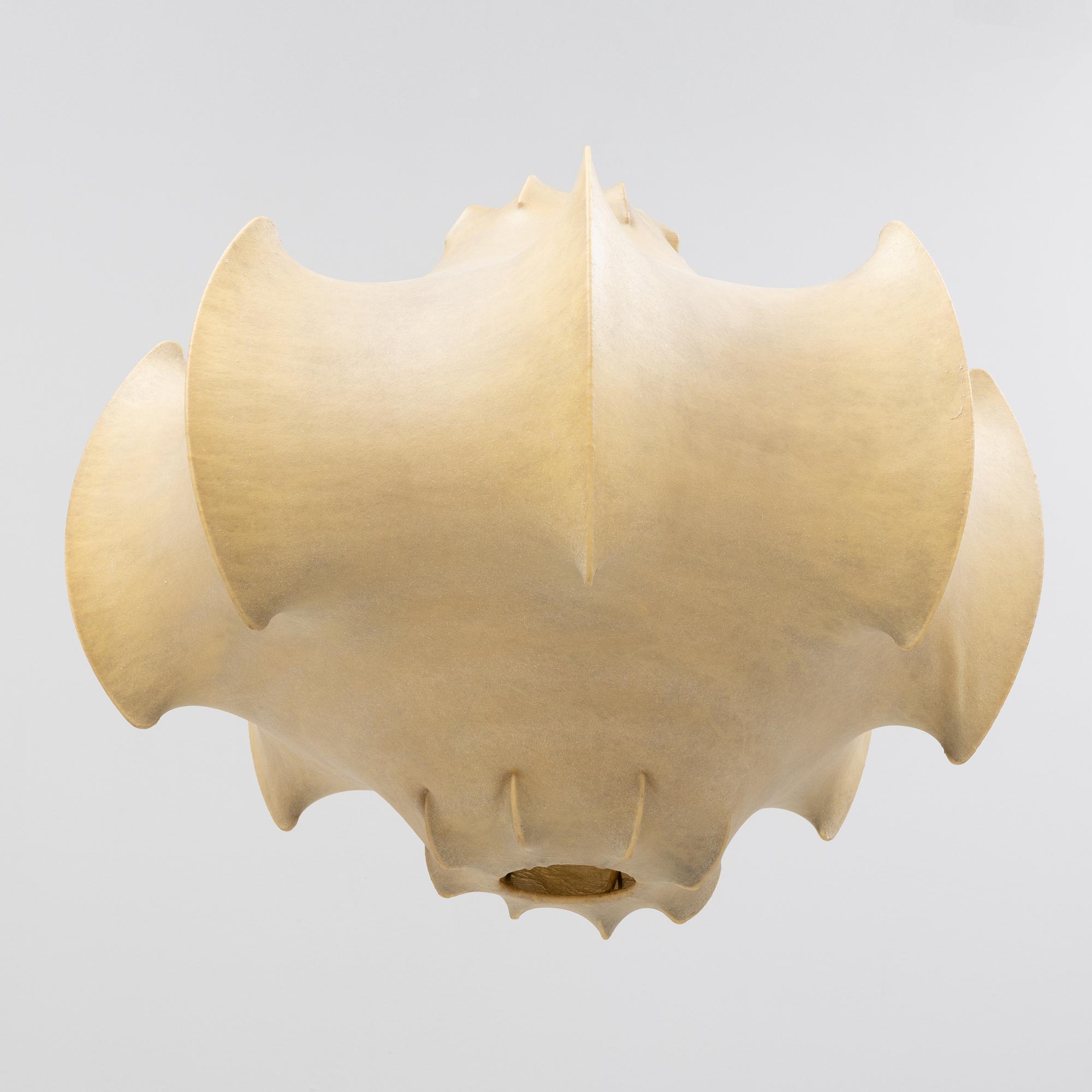 Achille Castiglioni, a lampsgahade for a ceiling light, 'Viscontea', Flos, Italy. Designed in 1960.