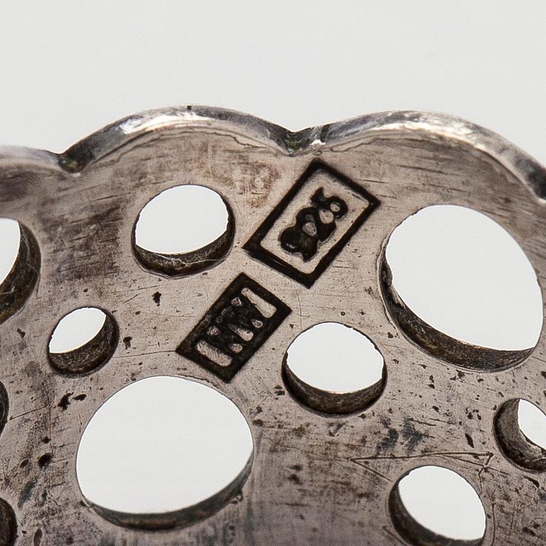 Liisa Vitali, Rings, 2 pcs, silver, Westerback, Helsinki, 1970s.